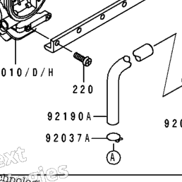 1992 Kawasaki NINJA ZX-6 (ZX600-D3) Carburetor | Babbitts Kawasaki