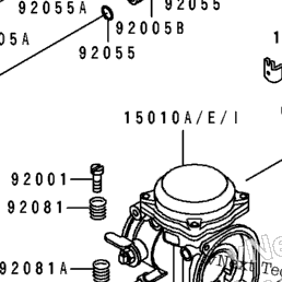 1992 Kawasaki NINJA ZX-6 (ZX600-D3) Carburetor | Babbitts Kawasaki