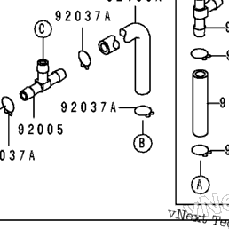 1992 Kawasaki NINJA ZX-6 (ZX600-D3) Carburetor | Babbitts Kawasaki