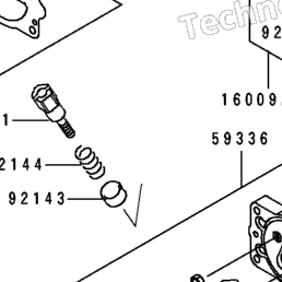 1991 Kawasaki 550 SX (JS550-C1) Carburetor | Babbitts Kawasaki