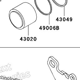 2006 Kawasaki NINJA ZX-6R (ZX636C6F) Rear Brake | Babbitts