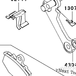 2006 Kawasaki NINJA ZX-6R (ZX636C6F) Rear Brake | Babbitts