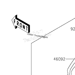 2024 Kawasaki Ninja 500 (EX500GRFNN) Handlebar | Babbitts Kawasaki