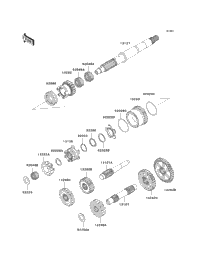 Infinite ATV Parts Keilriemen Für Kawasaki KVF750 Brute Force 750 4x4i (2005–2011) – 59011-0003
