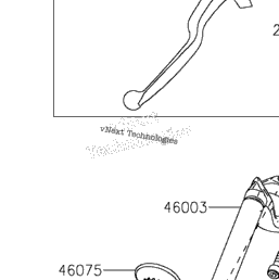 2023 Kawasaki Ninja 400 ABS (EX400GPFBN) Handlebar | Babbitts