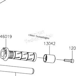 2023 Kawasaki Ninja 400 ABS (EX400GPFBN) Handlebar | Babbitts