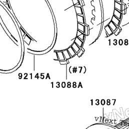 2004 Kawasaki NINJA ZX-12R (ZX1200-B3) Clutch | Babbitts Kawasaki