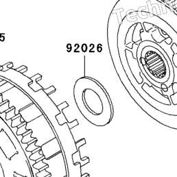 2002 Kawasaki NINJA ZX-12R (ZX1200-B1) Clutch | Babbitts Kawasaki