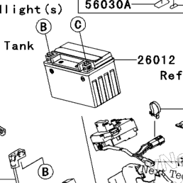2005 Kawasaki NINJA ZX-6R (ZX636-C1) Chassis Electrical Equipment
