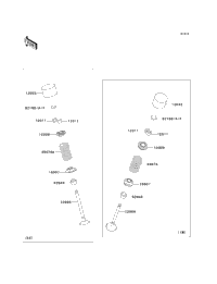 2003 Kawasaki NINJA ZX-6R (ZX636-B1) Valve(S) | Babbitts Kawasaki