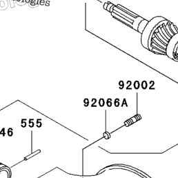 1996 Kawasaki VULCAN 1500 CLASSIC (VN1500-D1) Drive Shaft/Final