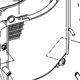 1995 Kawasaki NINJA ZX-9R (ZX900-B2) Radiator | Babbitts Kawasaki