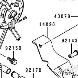 専用 カワサキ（Kawasaki） カワサキ純正部品 カラ- 92143-1353 : MOTO-OCC