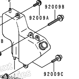1995 Kawasaki NINJA ZX-9R (ZX900-B2) Radiator | Babbitts Kawasaki