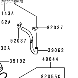 1995 Kawasaki NINJA ZX-9R (ZX900-B2) Radiator | Babbitts Kawasaki