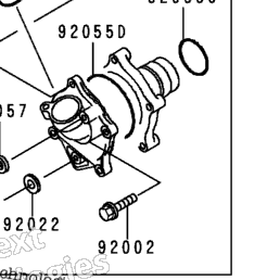 1994 Kawasaki NINJA ZX-9R (ZX900-B1) Radiator | Babbitts Kawasaki