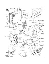 1995 Kawasaki NINJA ZX-9R (ZX900-B2) Radiator | Babbitts