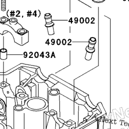 2002 Kawasaki ZZR1200 (ZX1200-C1) Cylinder Head | Babbitts
