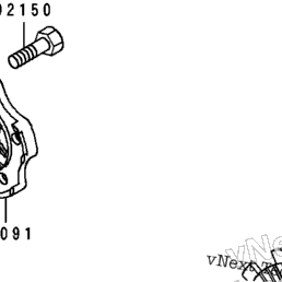 Stator Magnéto Volant Générateur Pour Kawasaki KX125-H2 1991 - Pièce Neuve Showe UK