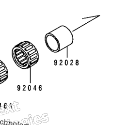Stator Magnéto Kawasaki KX125-H2 1991 - Volant Générateur Avec Joint Neuf