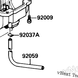 1988 Kawasaki BAYOU 220 (KLF220-A1) Carburetor | Babbitts Kawasaki
