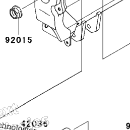2003 Kawasaki NINJA ZX-6R (ZX636-B1) Swingarm | Babbitts Kawasaki