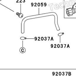 2001 Kawasaki NINJA 250R (EX250-F15) Carburetor | Babbitts