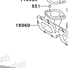 1996 Kawasaki JET SKI 1100 ZXI (JH1100-A1) Flame Arrester