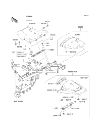2011 Kawasaki NINJA 250R (EX250JBFA) Seat | Babbitts Kawasaki