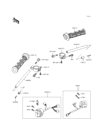 1994 Kawasaki NINJA ZX-7 (ZX750-L2) Handlebar | Powersports Warehouse
