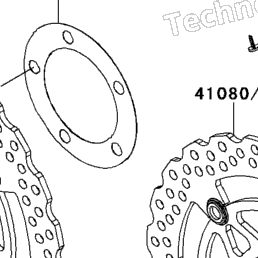 2013 Kawasaki NINJA ZX-6R (ZX636EDF) Front Brake | Babbitts