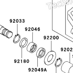 2004 Kawasaki KFX400 (KSF400-A2) Gear Change Mechanism | Babbitts