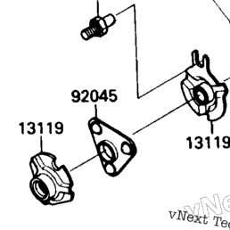 1988 Kawasaki BAYOU 220 (KLF220-A1) Clutch | Babbitts Kawasaki