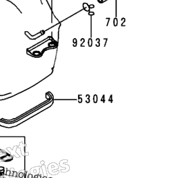 1999 Kawasaki NINJA ZX-6R (ZX600-G2) Fuel Tank (Zx600-G2