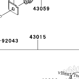 2007 & Prior Kawasaki MULE 2510 (KAF620-A5) Master Cylinder