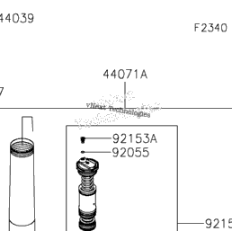 2020 Kawasaki KX450 (KX450JLF) Front Fork | Babbitts Kawasaki