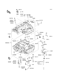 2006 Kawasaki NINJA ZX-6R (ZX636C6F) Crankcase | Babbitts