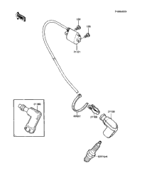 1985 Kawasaki KX60 (KX60-B1) Ignition System | Babbitts Kawasaki