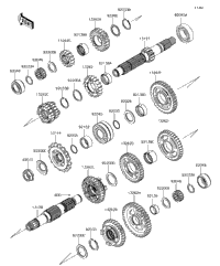 2016 Kawasaki NINJA ZX-6R (ZX636EGF) Transmission | Babbitts