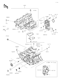 2019 Kawasaki Ninja ZX-6R (ZX636GKF) Crankcase | Babbitts Kawasaki