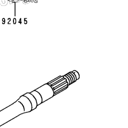 1988 Kawasaki BAYOU 300 (KLF300-B1) Rear Axle | Babbitts Kawasaki