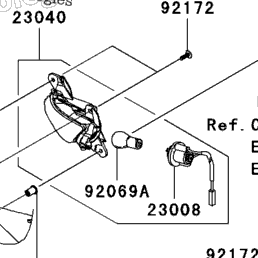 2008 Kawasaki NINJA ZX-6R (ZX600P8F) Turn Signals | Babbitts