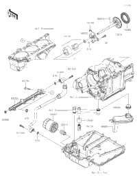 2021 Kawasaki Ninja ZX-14R ABS SE (ZX1400JMFNN) Oil Pump/Oil