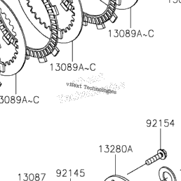2020 Kawasaki KLX230 (KLX230ALF) Clutch | Babbitts Kawasaki Parts