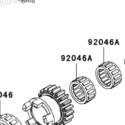 2009 Kawasaki TERYX 750 4X4 SPORT (KRF750L9F) Transmission