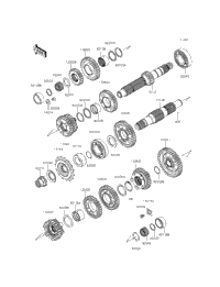 2016 Kawasaki NINJA 650 ABS (EX650FGF) Transmission | Babbitts