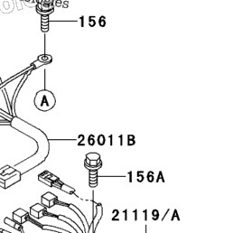 とこ 1996 Kawasaki JET SKI 1100 ZXI (JH1100-A1) Ignition System