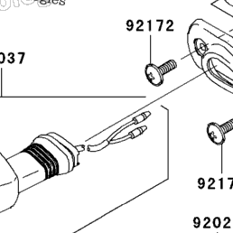 2007 Kawasaki NINJA 250R (EX250F7F) Turn Signals | Babbitts
