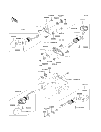 2006 Kawasaki NINJA 250R (EX250F6F) Turn Signals | Babbitts