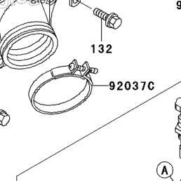 2002 Kawasaki KDX200 (KDX200-H8) Carburetor | Babbitts Kawasaki